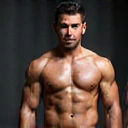 Foto de Carlos Rodríguez con músculos definidos después de su programa de nutrición deportiva